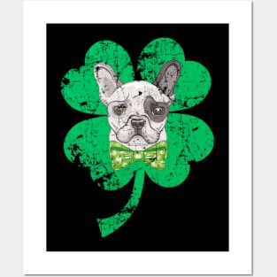 Funny Bulldog lover for irish - saint patrick best gift Posters and Art